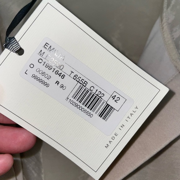 ANTONELLI FIRENZE COTTEN BLEND ATHLEISURE SUIT SZ EU 42/US 6 NWT - Picture 6 of 15